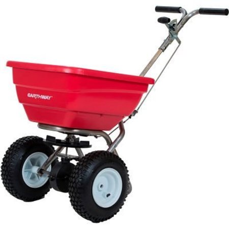 EARTHWAY EarthWay F80S 80Lb Capacity Commercial Broadcast Spreader W/Stainless Steel Chassis & 13" Stud Tires F80S
